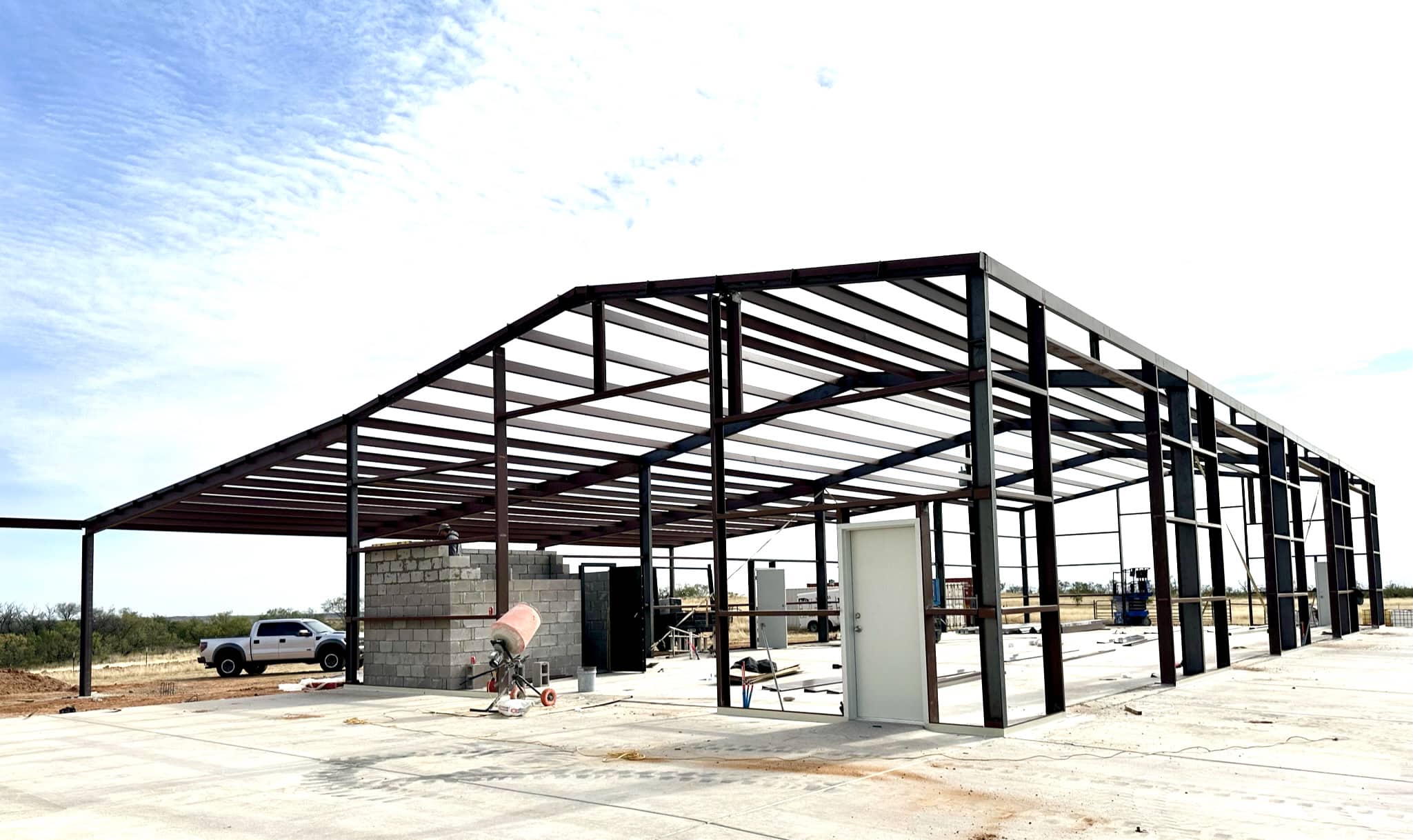 steel frame buildings